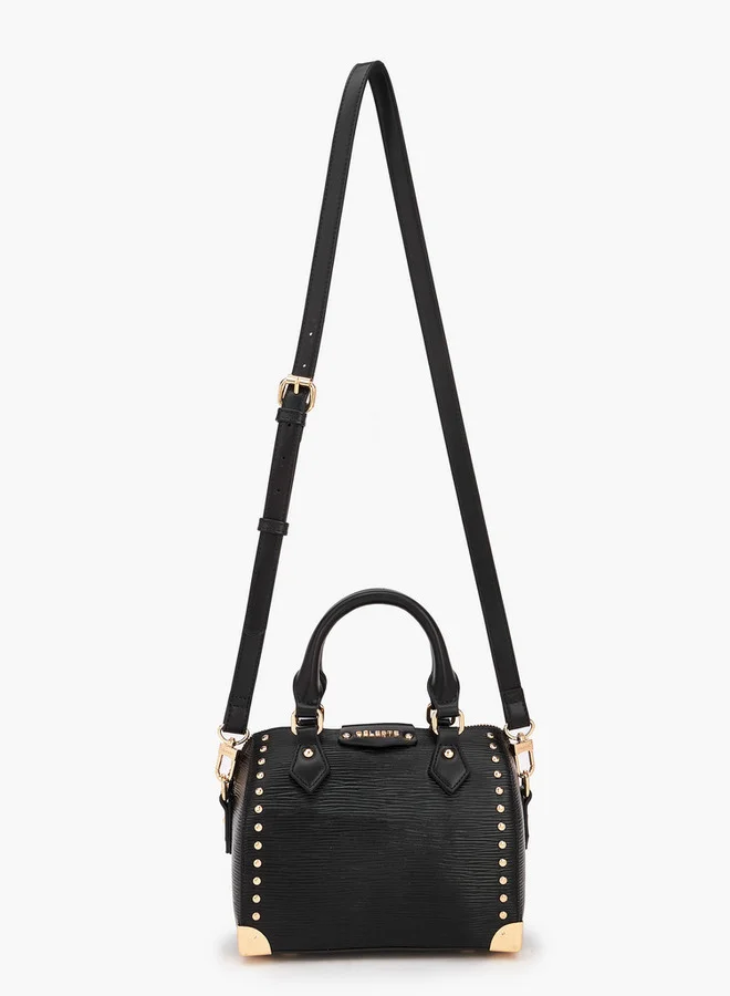 سيليست Textured Crossbody Bag With Adjustable Strap